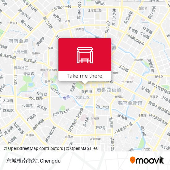 东城根南街站 map