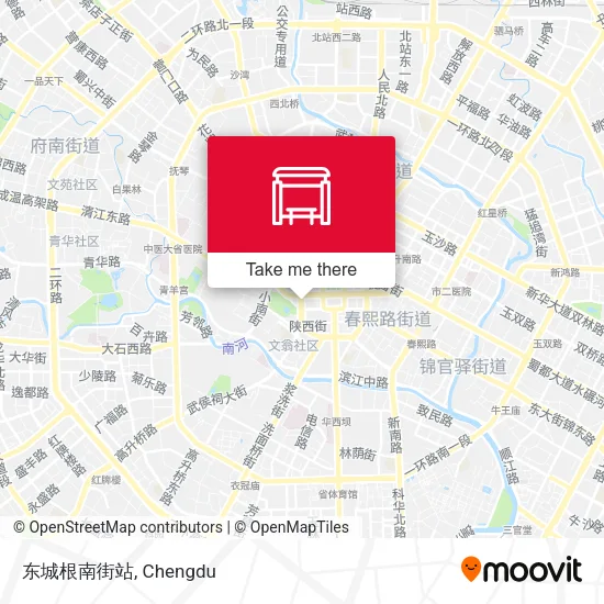 东城根南街站 map