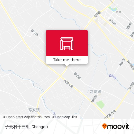 子云村十三组 map