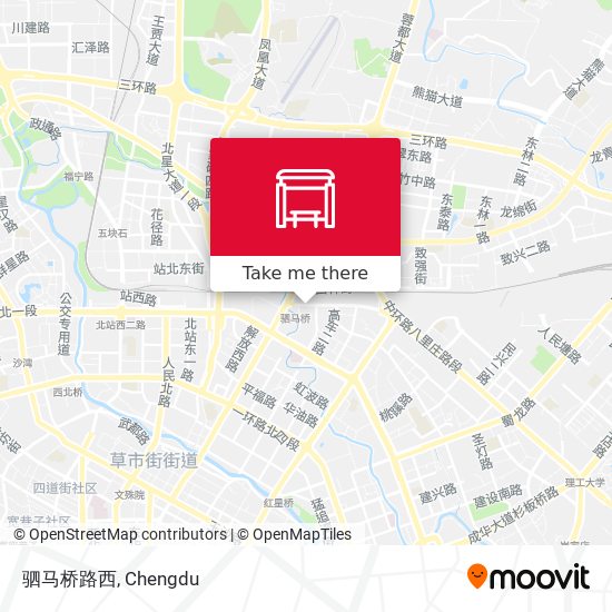 驷马桥路西 map