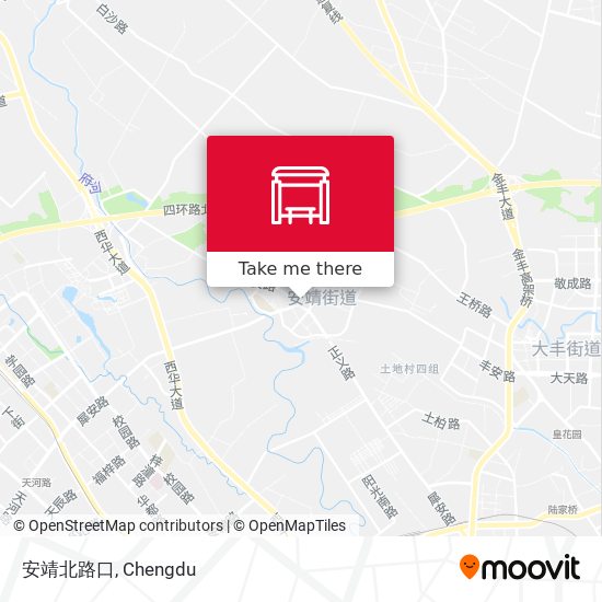 安靖北路口 map