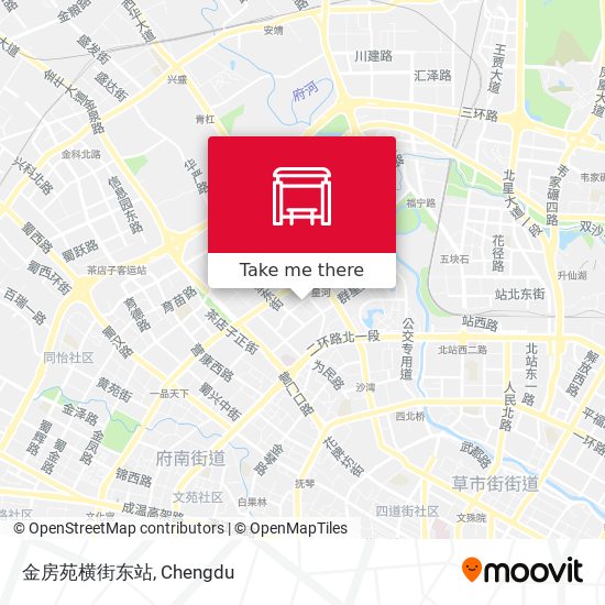 金房苑横街东站 map