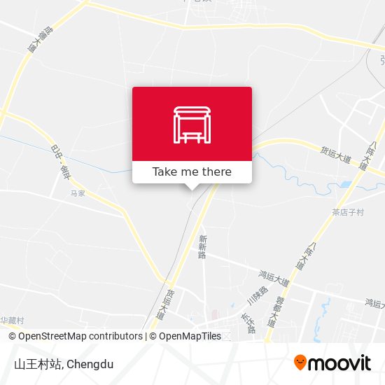 山王村站 map