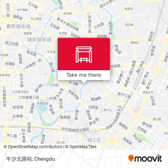 牛沙北路站 map
