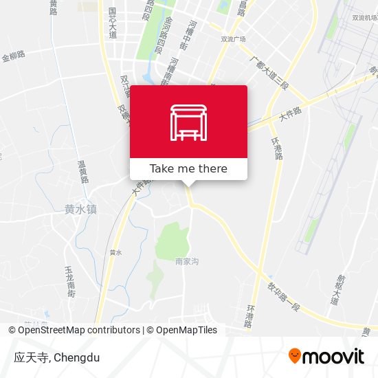 应天寺 map