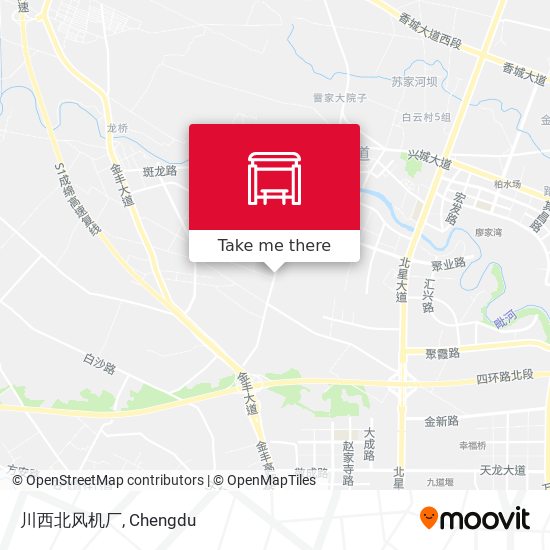 川西北风机厂 map