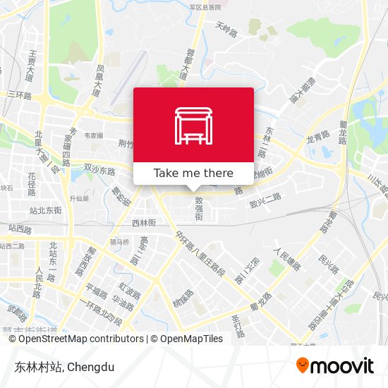 东林村站 map