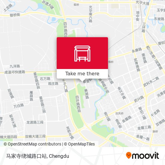 马家寺绕城路口站 map