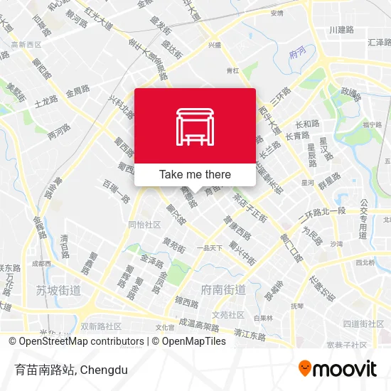 育苗南路站 map