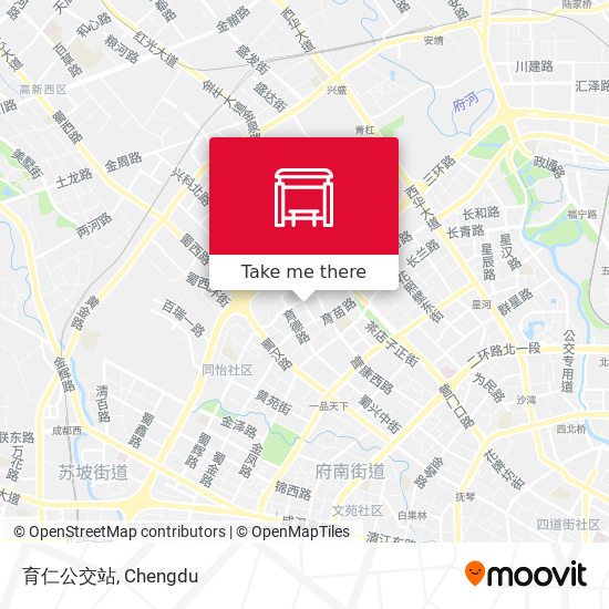 育仁公交站 map