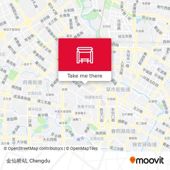 金仙桥站 map