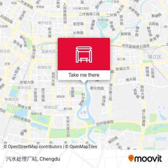 污水处理厂站 map