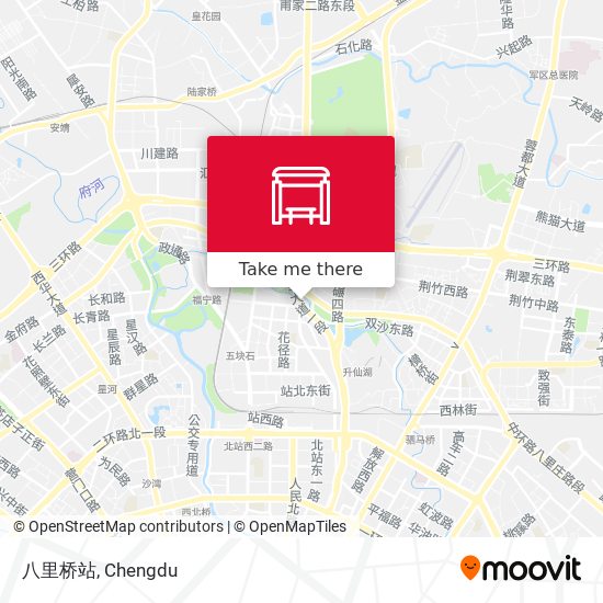 八里桥站 map