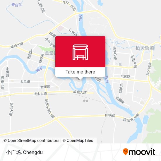 小广场 map