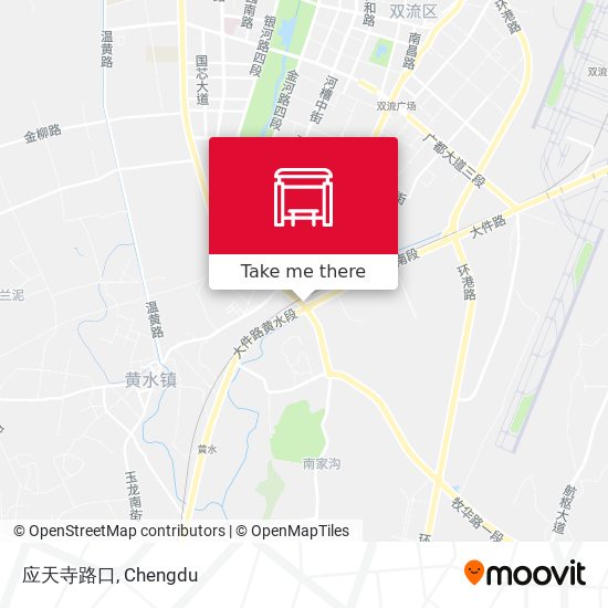 应天寺路口 map