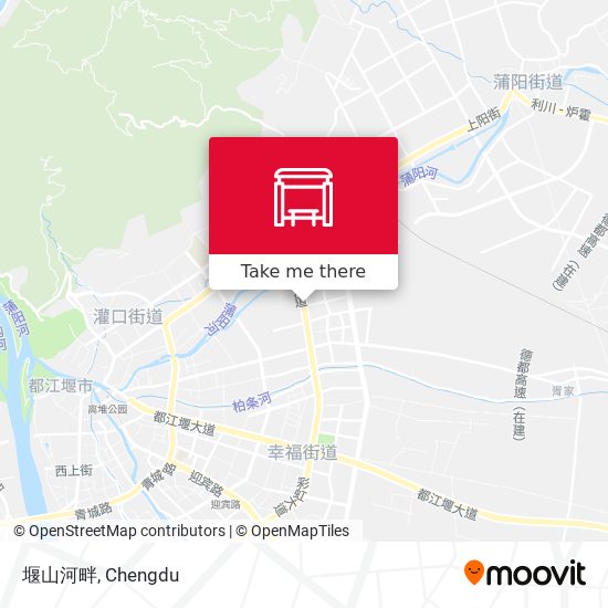 堰山河畔 map