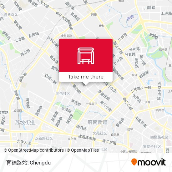 育德路站 map