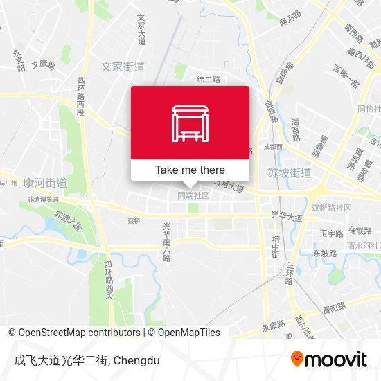 成飞大道光华二街 map