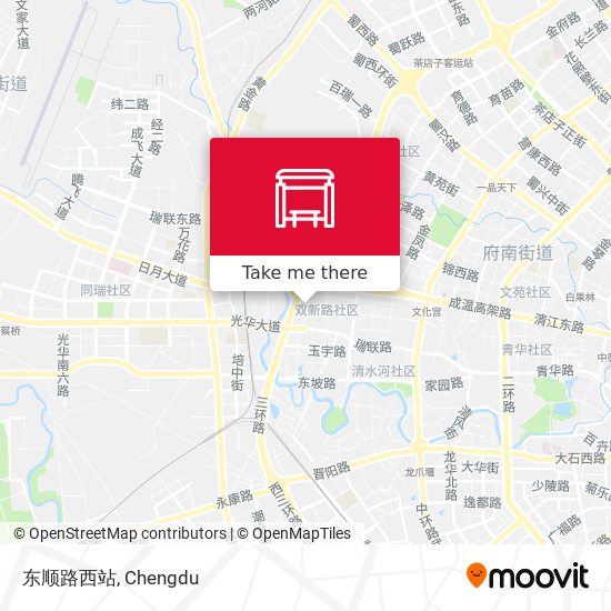 东顺路西站 map