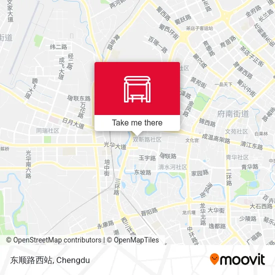 东顺路西站 map