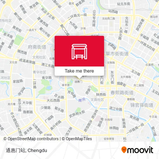 通惠门站 map