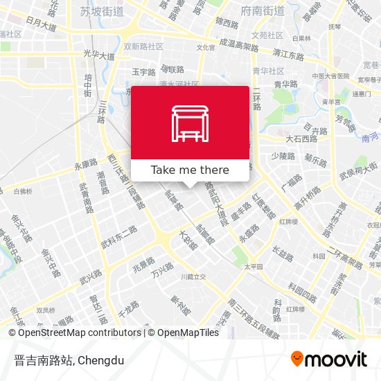 晋吉南路站 map
