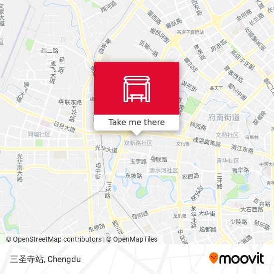 三圣寺站 map