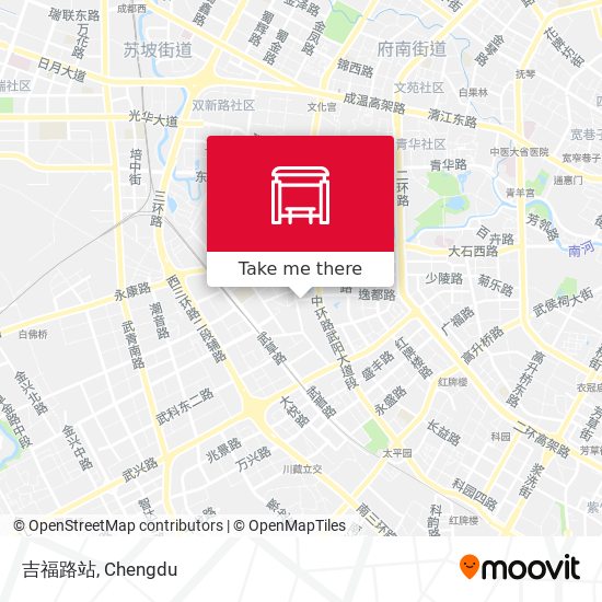 吉福路站 map