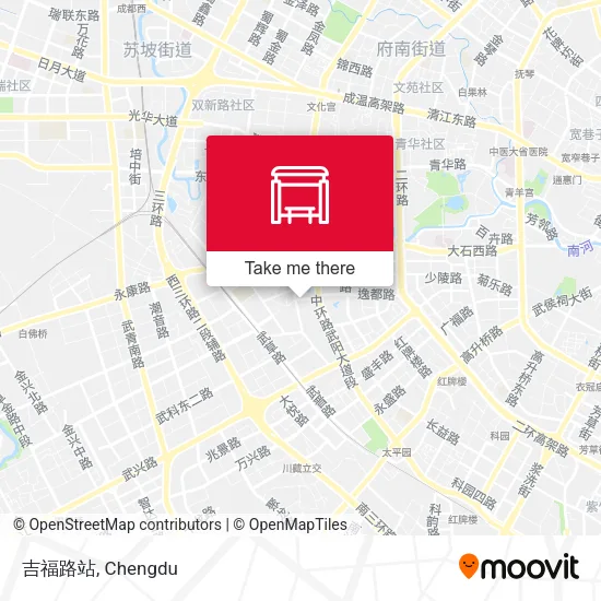 吉福路站 map