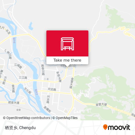 栖贤乡 map