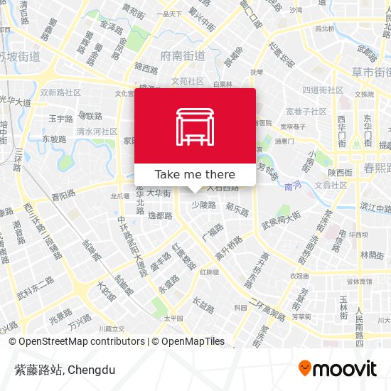 紫藤路站 map