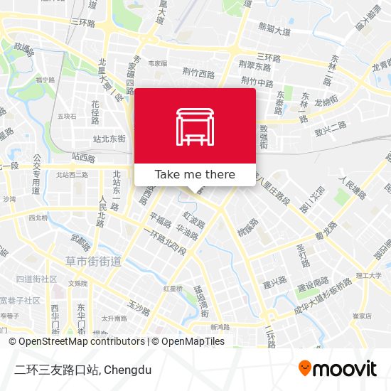 二环三友路口站 map