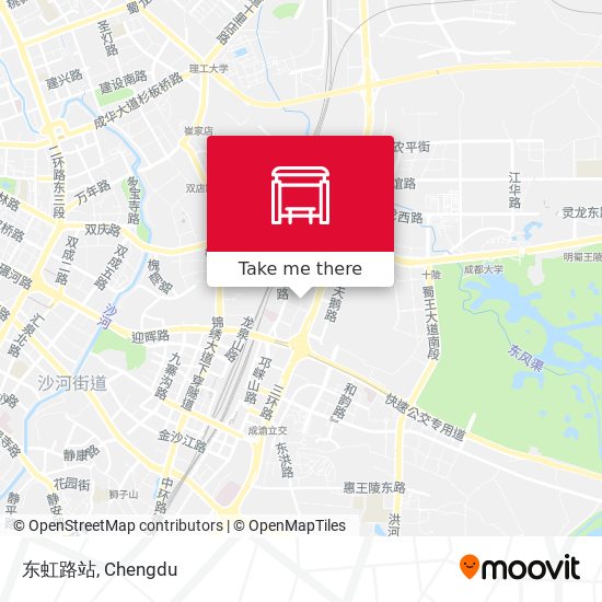 东虹路站 map