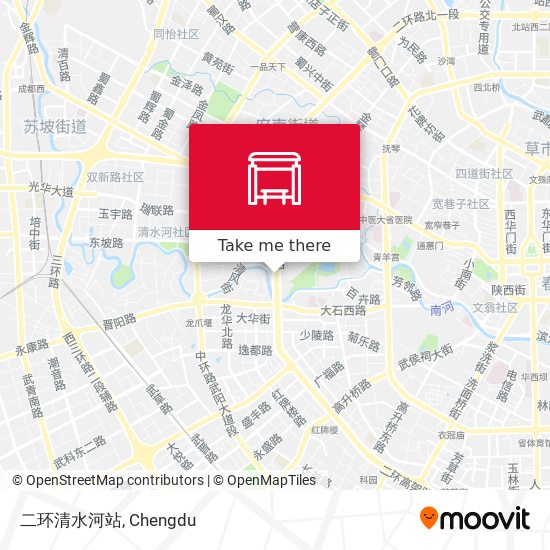二环清水河站 map