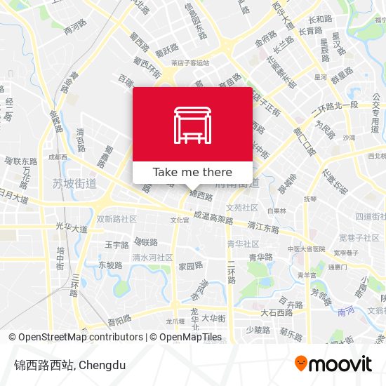 锦西路西站 map