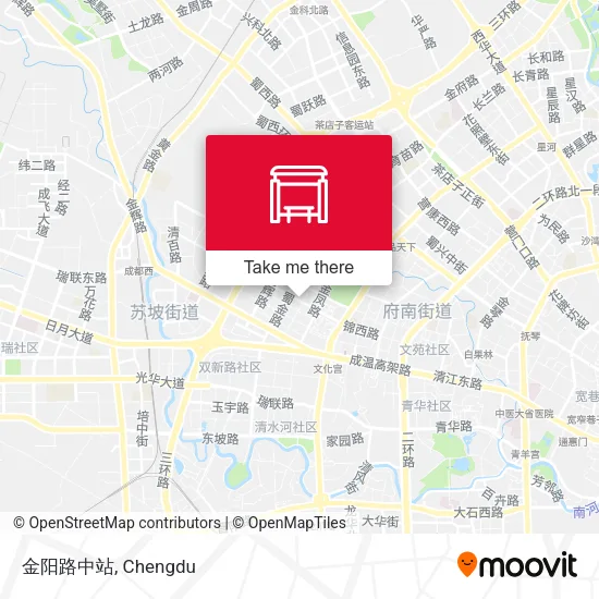 金阳路中站 map