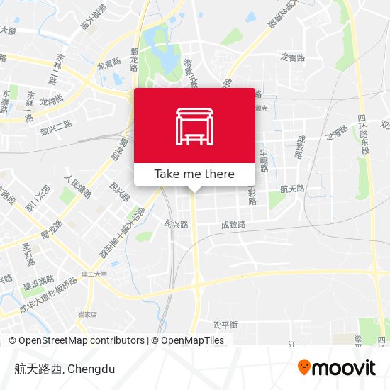 航天路西 map
