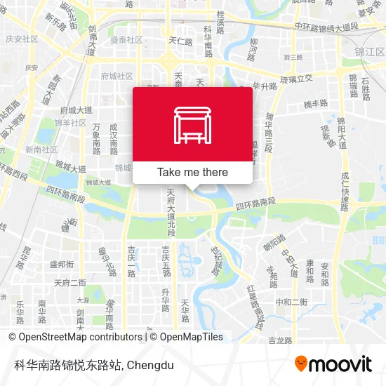 科华南路锦悦东路站 map