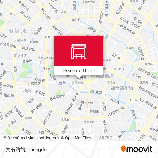 文翁路站 map