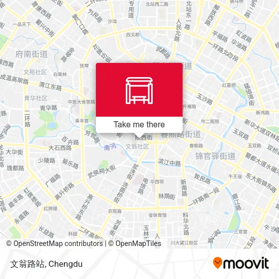 文翁路站 map