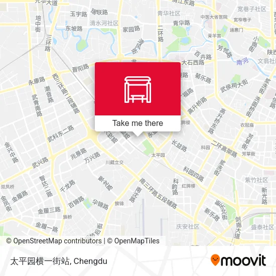 太平园横一街站 map