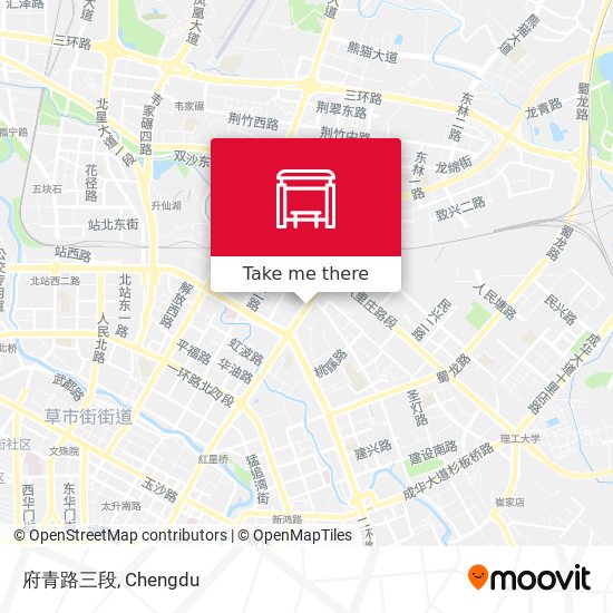 府青路三段 map