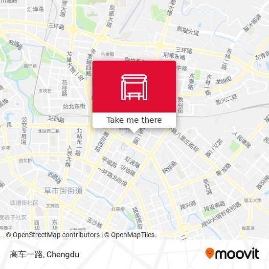 高车一路 map
