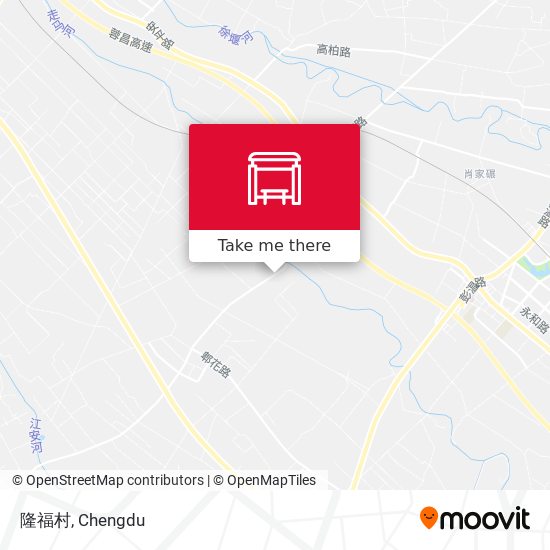 隆福村 map