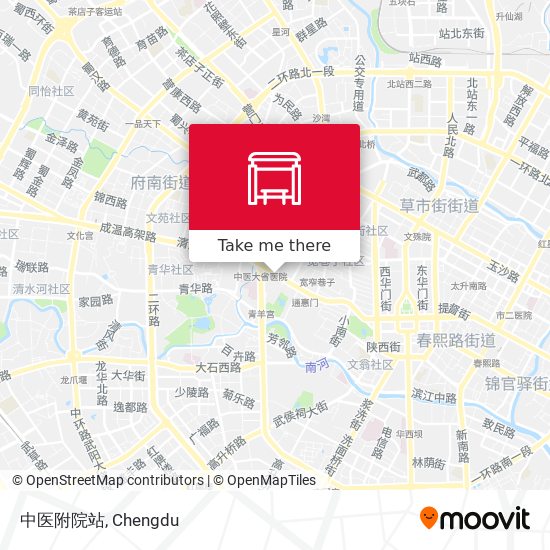 中医附院站 map