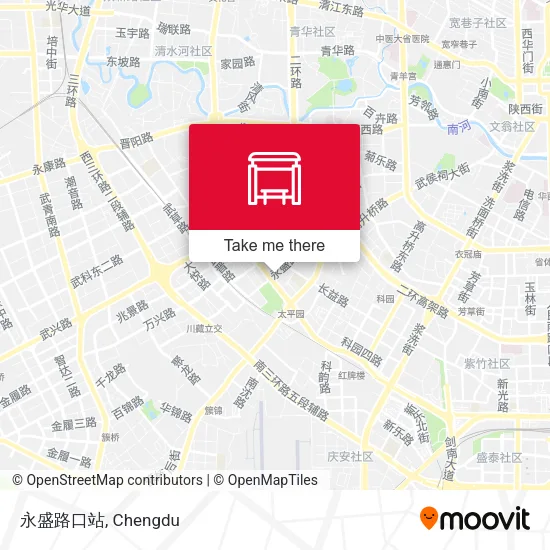 永盛路口站 map