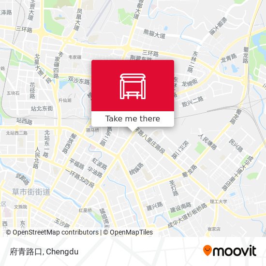 府青路口 map