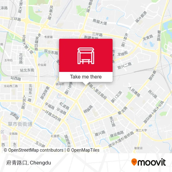 府青路口 map