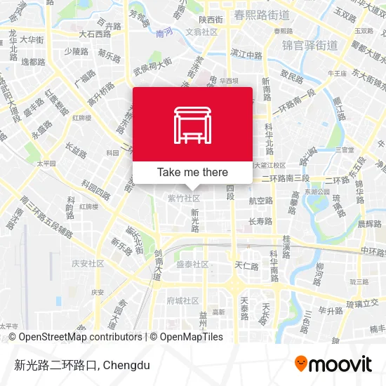 新光路二环路口 map
