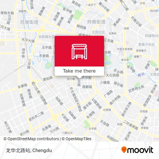 龙华北路站 map